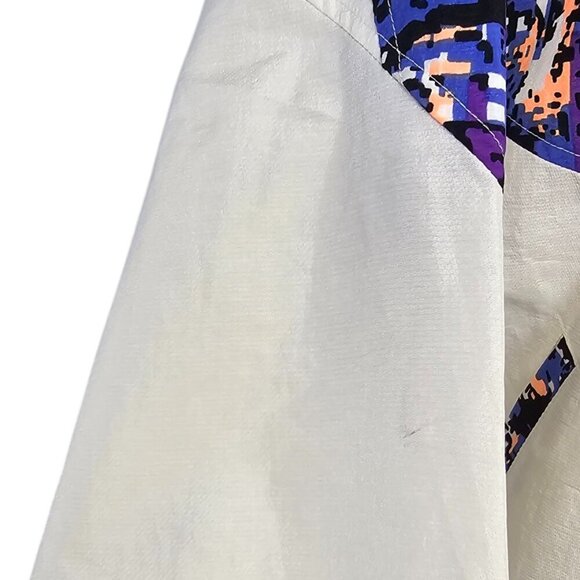 Vintage Kappa Windbreaker Jacket, Full Zip, 80's, Patterned, Streetwear - Picture 10 of 10